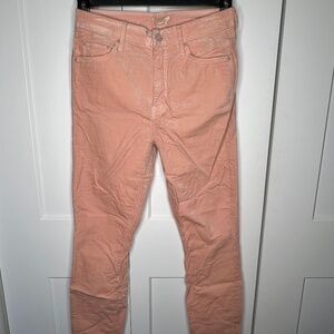 MOTHER High Waisted Looker Lipstick and Other Stories Pants Women's Size 27